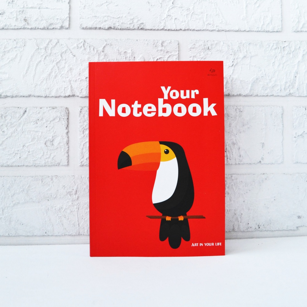 Блокнот TM Profiplan "Artbook" A5, red