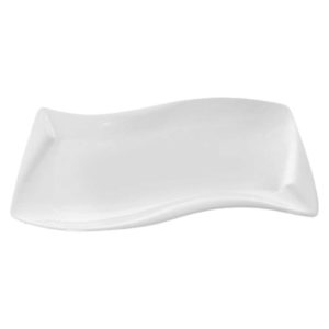 Блюдо фарфор "Волна" 25.5*15.5*2см., MC2618-10