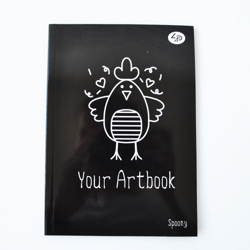 Блокнот TM Profiplan "Artbook "Spoony", chiken, B6