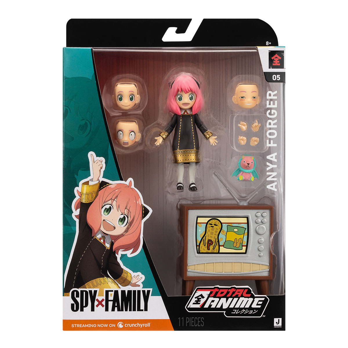 Ігрова фігурка TOTAL ANIME серії "Сім'я шпигуна" W1 - АНЯ (з аксес.)