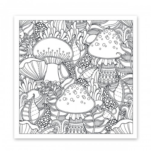 Розмальовка SANTI антистрес "Дивовижний ліс", 20 стор.