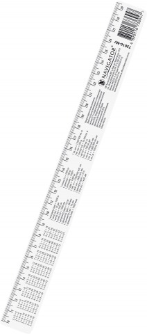 Лінійка NV-72010 пластмасова "Табличка множення" 30см