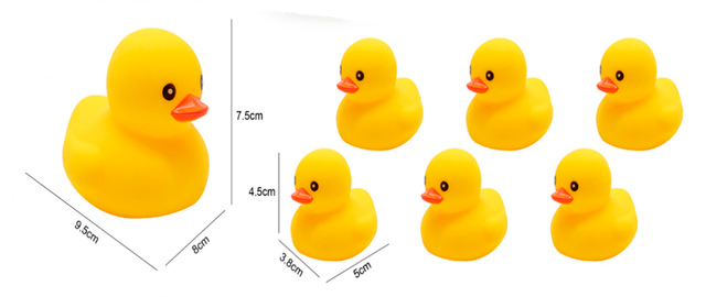 Набір для купання Качка з каченятами 7шт