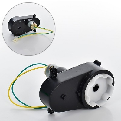 Рульовий редуктор M 4806-ST GEAR до машини M 4806, отвір під вісь10мм, 12V, RPM5600, довж. 15см.