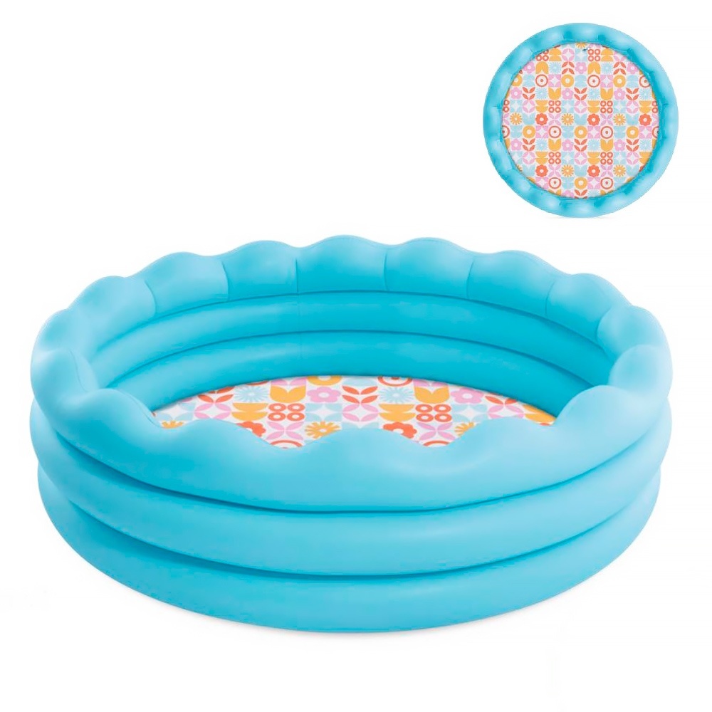 Басейн дитячий 56191 надувний, 168х46см, 575л, вік 3+, 2 повітряні камери, в кор.
