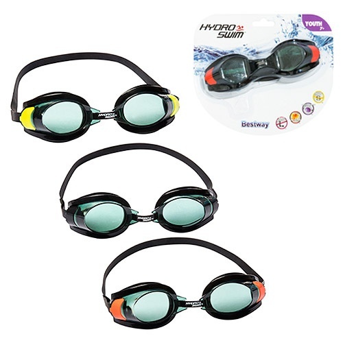 Окуляри для плавання BW 21005 3 кольори, від 7 років