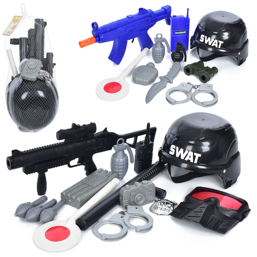 Набір амуніції 88P-36-37 11 предметів, кульки, 2 види, сітка, 35,5-19-15 см.