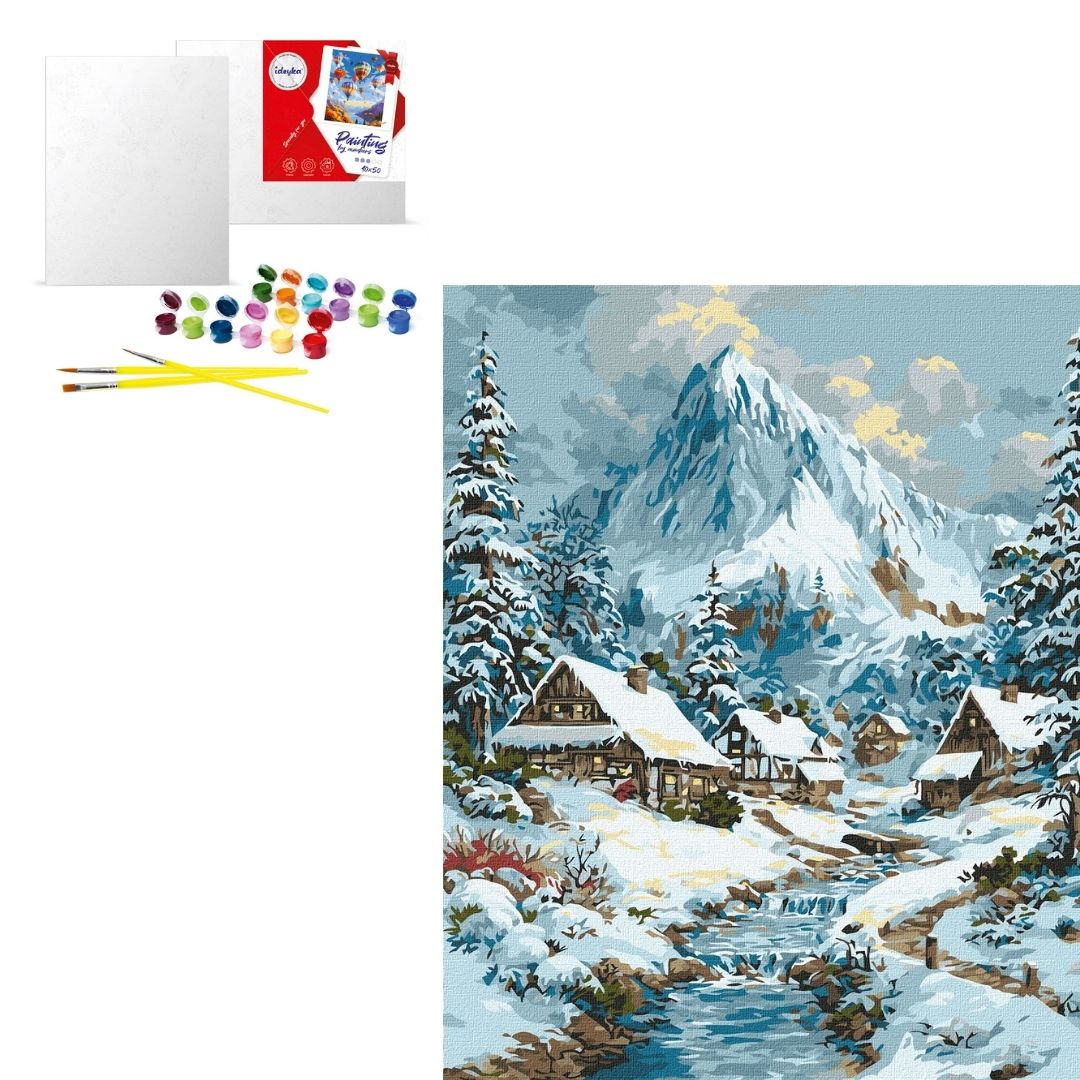 KHO "Новорічний краєвид" 40х50см