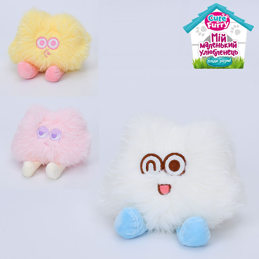 М'яка іграшка FG240408178A монстр, 3 кольори