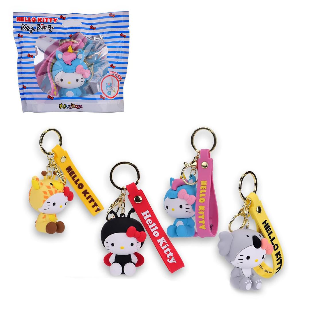 Колекційна фігурка-брелок серії "Hello Kitty" – КАРНАВАЛ ХЕЛЛОУ КІТТІ (в асорт.)
