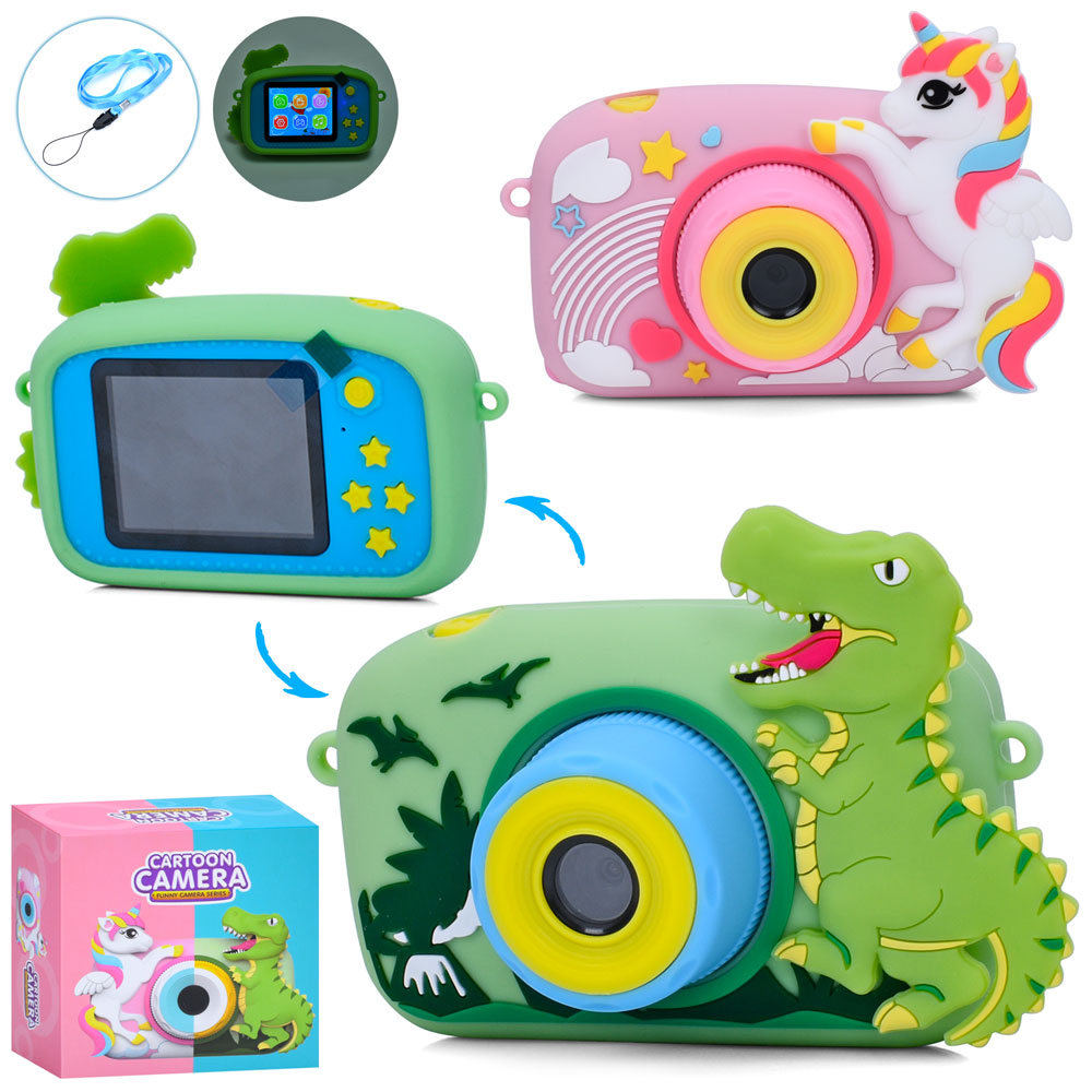 Фотоапарат XL-900 фото/відео, силіконовий чохол, акум., USB, 2 види, кор., 11,5-11,5-5 см.