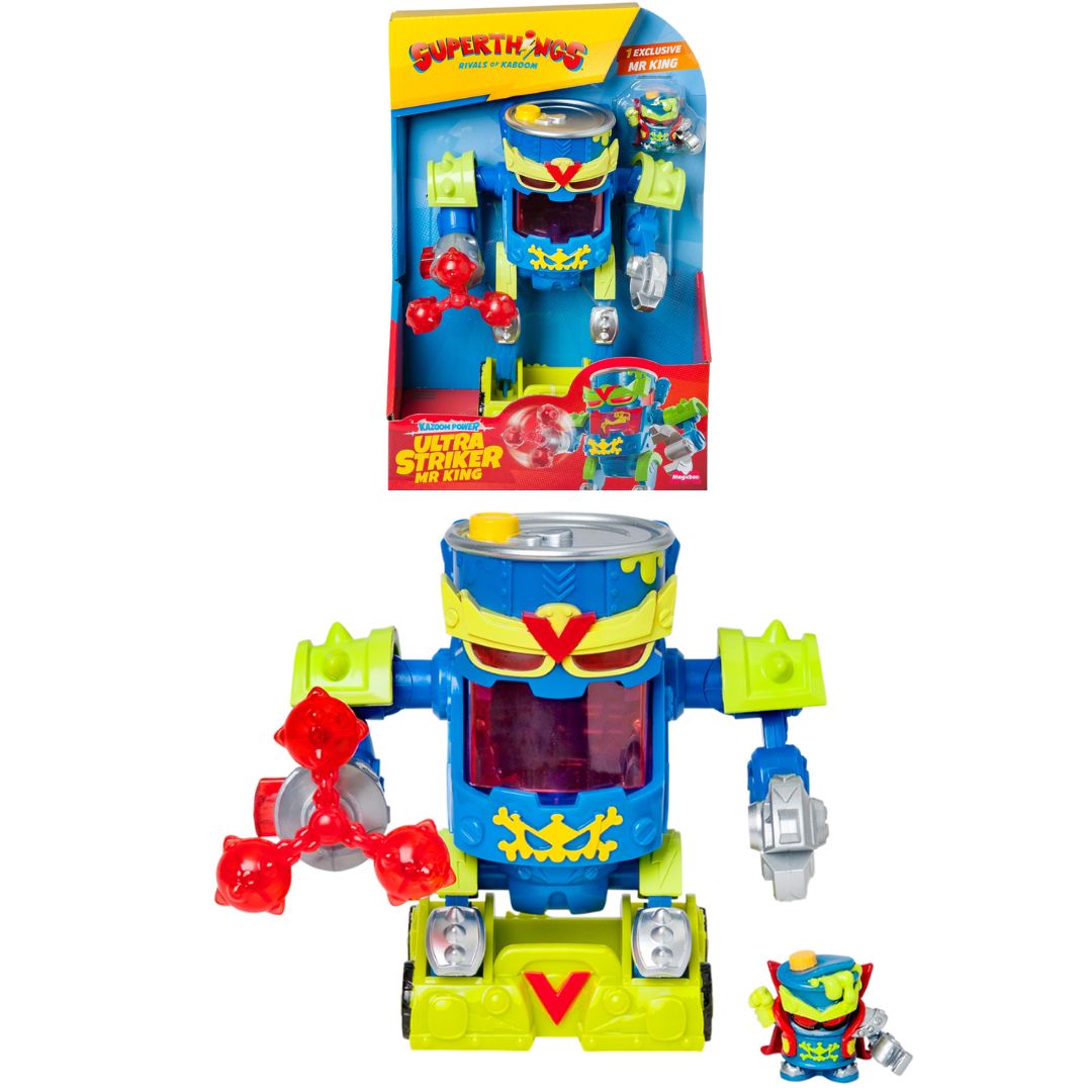 Ігровий набір SUPERTHINGS S серії "Kazoom Power" – УЛЬТРАСТРАЙКЕР МІСТЕР КІНГ