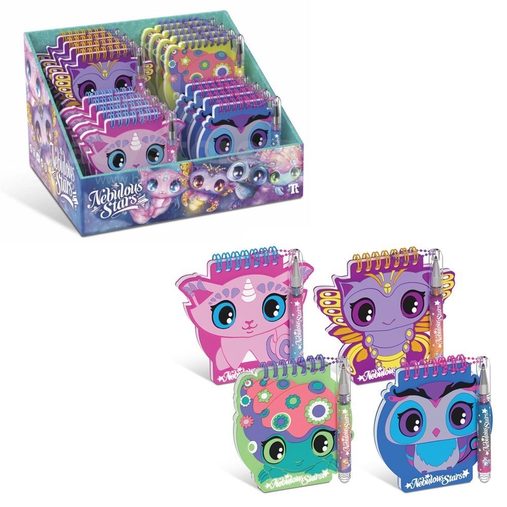 Мініблокнот NEBULOUS STARS – КОСМІЧНІ УЛЮБЛЕНЦІ (4 види в асортименті)