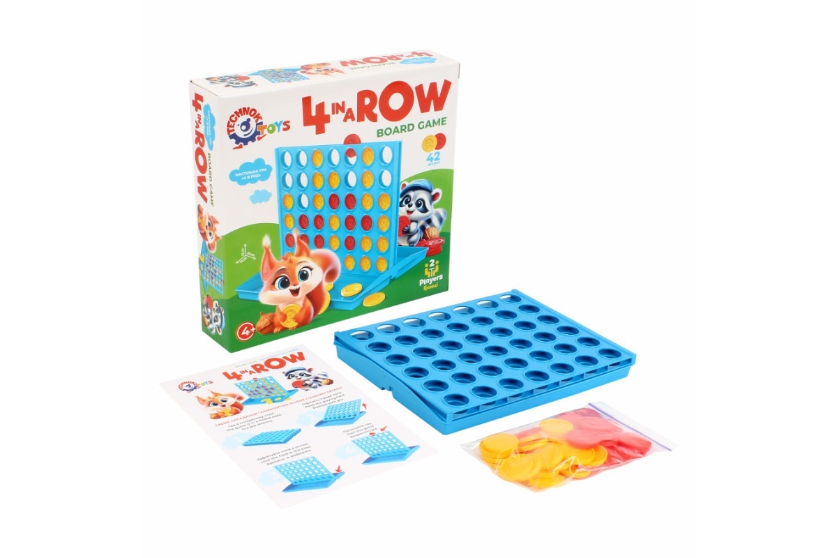 Настільна гра "Чотири в ряд ТехноК", арт.9734