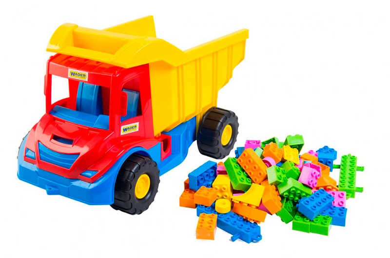 Фотография 1 товарной позиции интернет-магазина детских игрушек www.smarttoys.com.ua гр Вантажівка з конструктором 