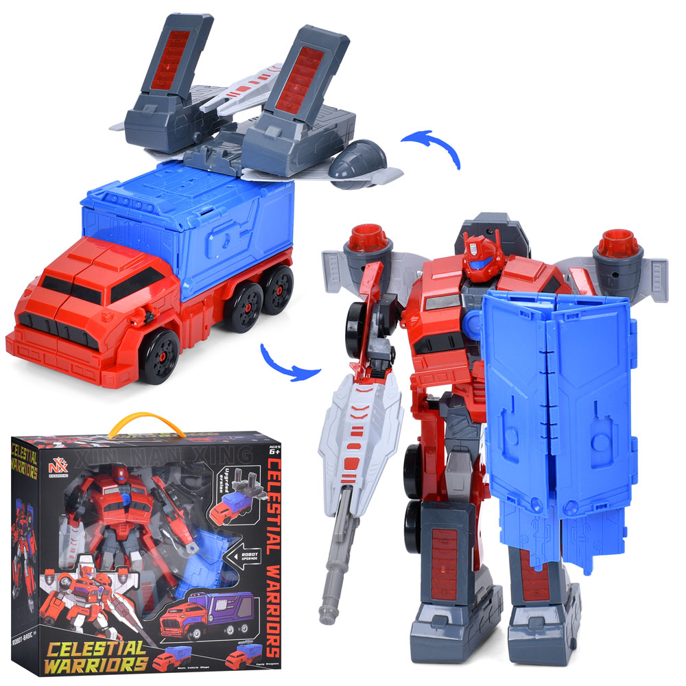 Трансформер 8110Y робот+транспорт, кор., 38-36-15 см.