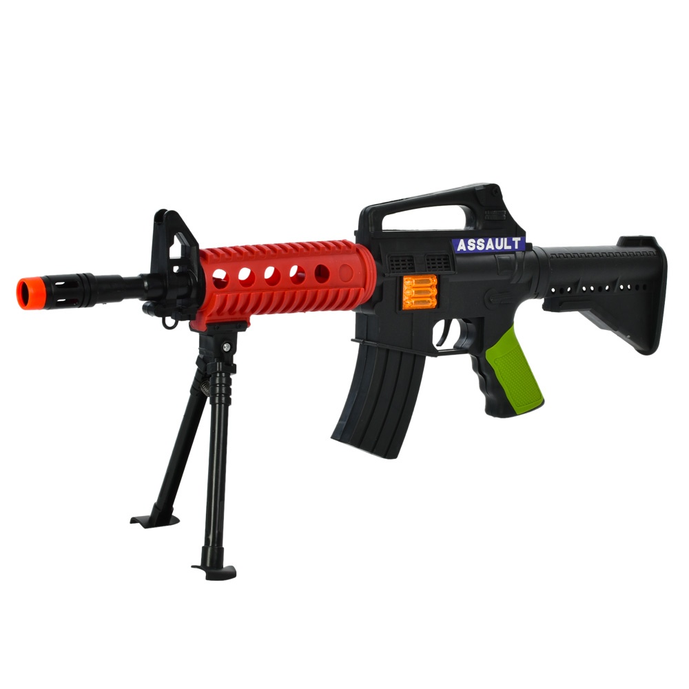 Автомат M4T-M4T-1 тріскачка, 2 кольори, кул., 25-42-7 см.