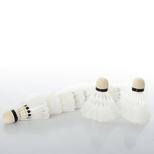 Воланчик MS 0154 білий пластик, 12 шт., кул., 38-10-4 см.