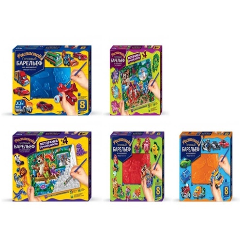 Набір для творчості "Барельеф" великий, РГБ-01,02,03,04,05 