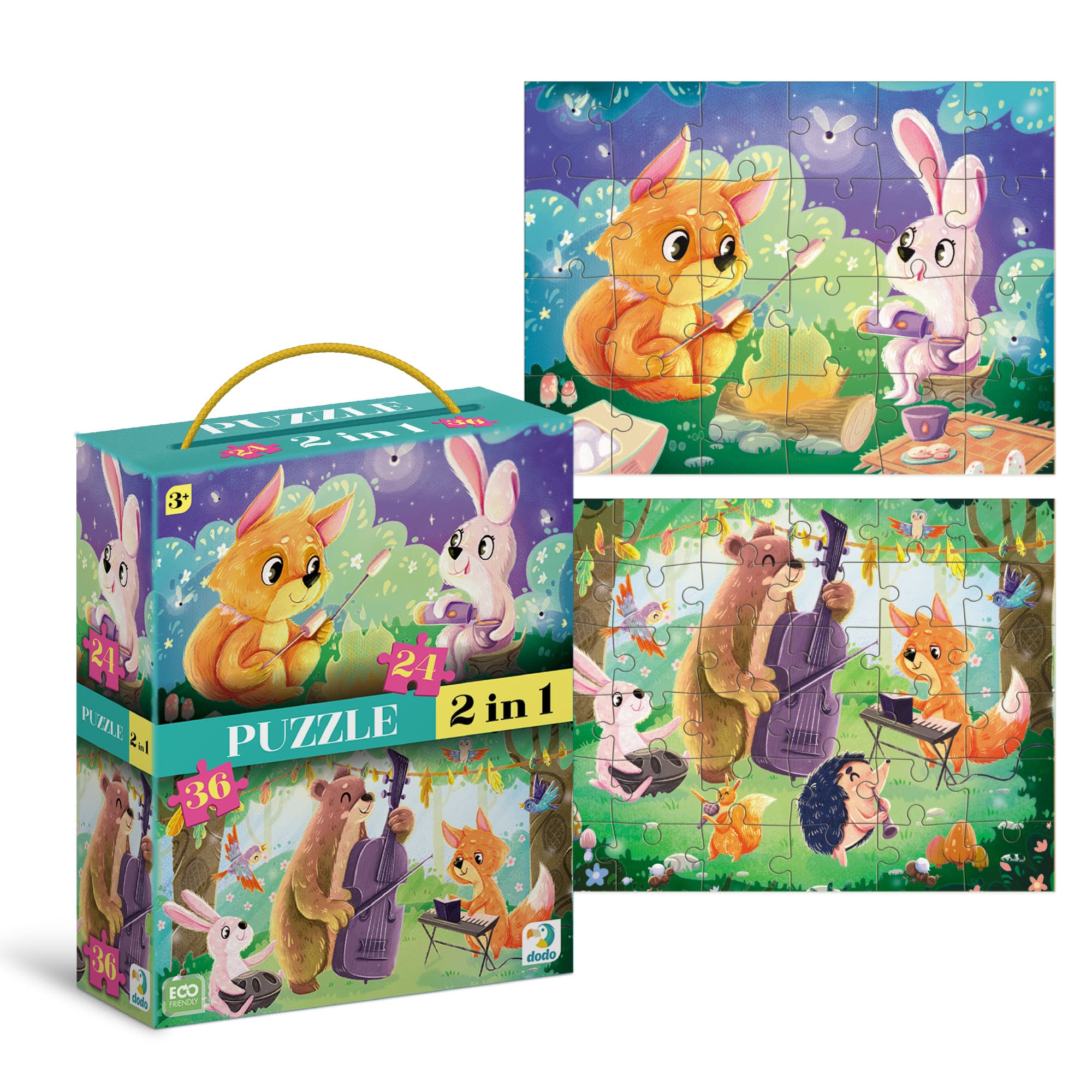 Пазл 2 в 1 Літні вечори