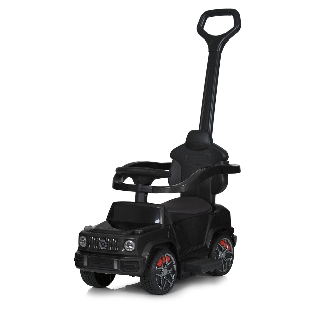 Машина M 5795ABLR-2 2,4Gрадіок.,3в1(кат.-тол.,бат.ручка),1акум6V4.5A,1мот25W,MP3,USB,муз,світло,чорн