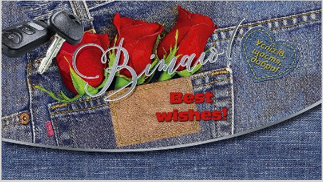 Конверт з тисненням для грошей в упаковці КМ 4668