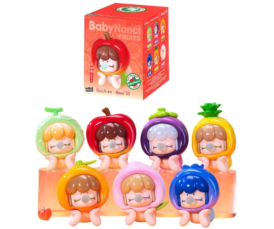 Колекційна фігурка POP TOP Rolife серії "Nanci" - ФРУКТОВІ КРИХІТКИ (у дисп., в ас.)