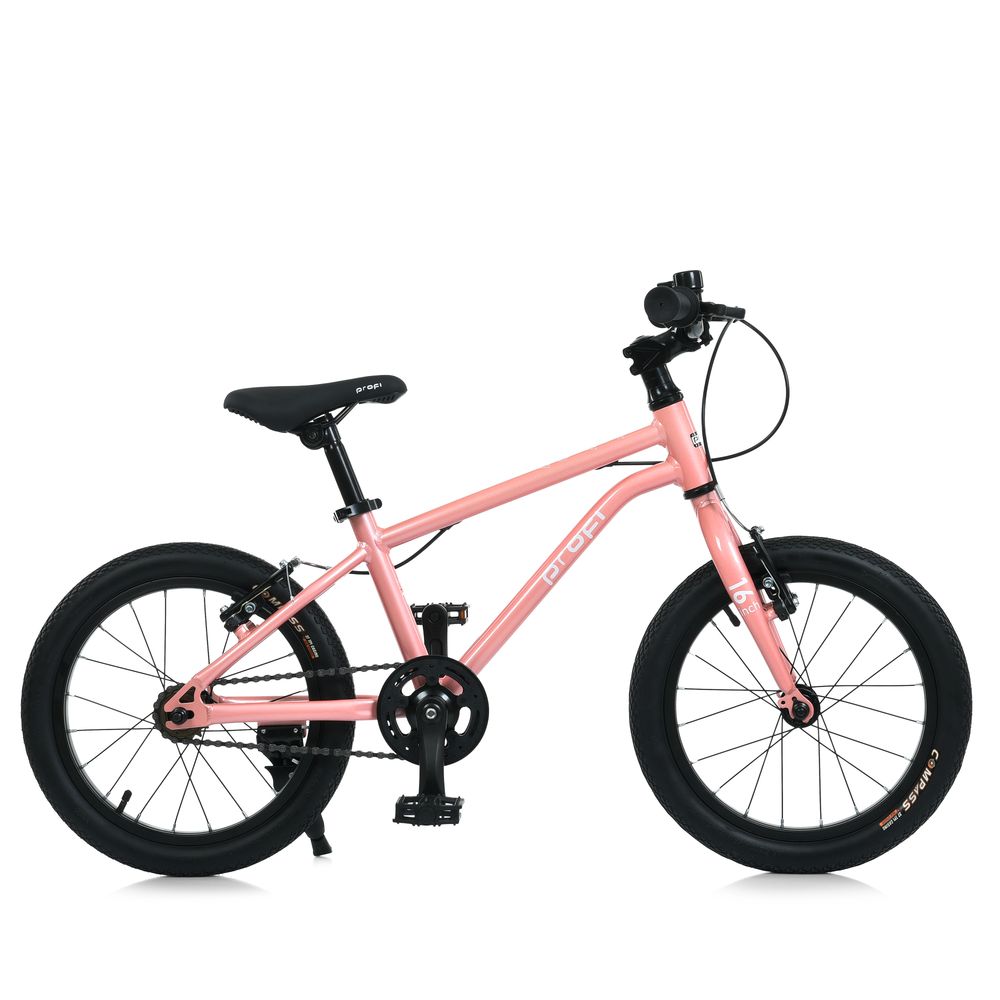 Велосипед дитячий 16д. PROF1 MB 16LIGHTY PEONY LIGHTY,SKD85,алюм.рама,кермо,торм,обода,ніжно-рожевий
