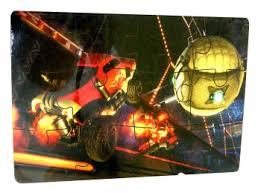 Пазл дерев'яний з підложкою: Гонки