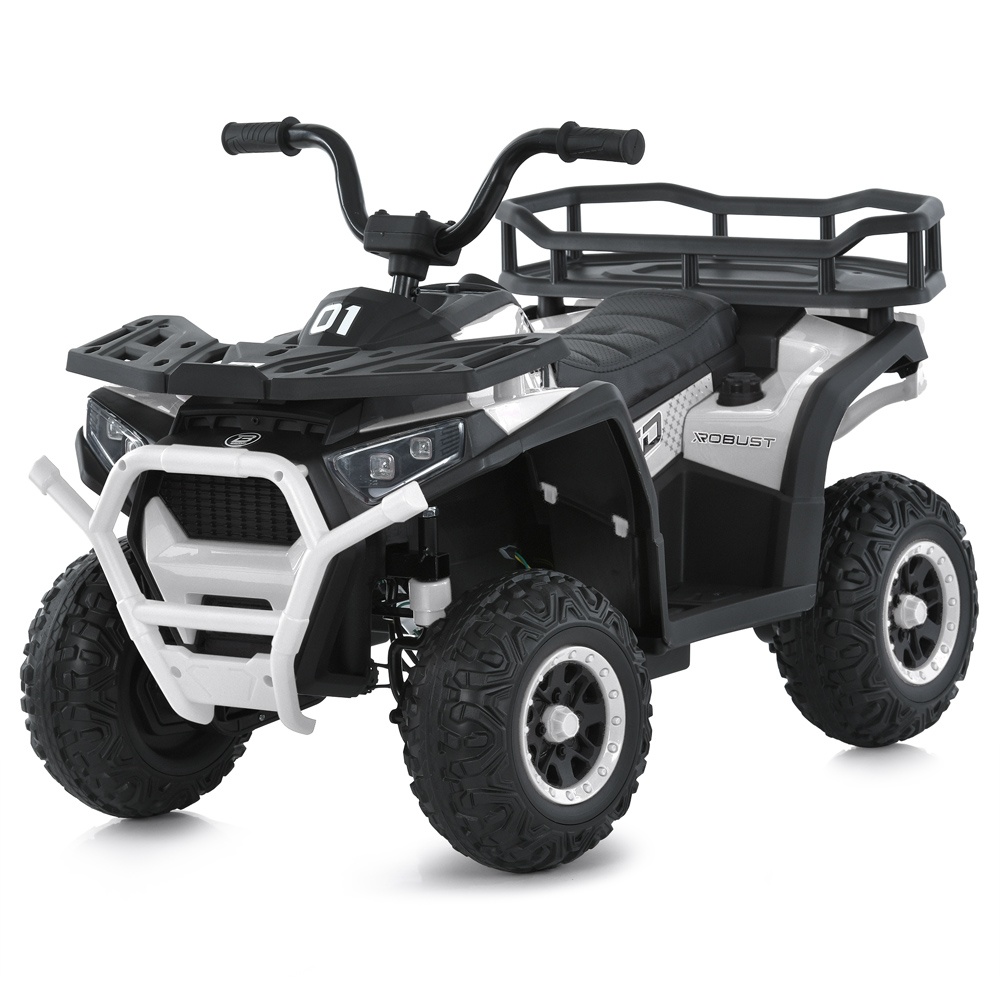 Квадроцикл M 6127EBLR-1(24V) радіокер.2,4G,4мот.25W,1акум.24V4,5AH,USB,TF,BT,EVA,муз.,світло,білий.