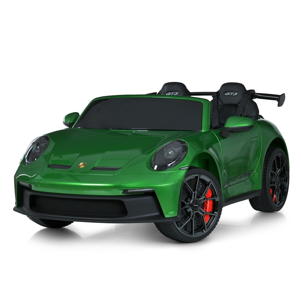 Машина M 6111EBLRS-5(24V)радіок.,2,4G,2мотори320W,1акум24V10AH,EVA,USB,SD,BT,MP3, світло, муз.,зел.