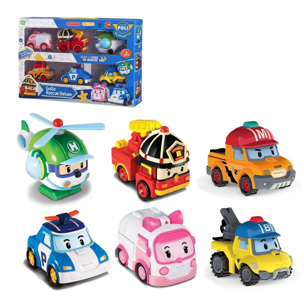 Ігровий набір GoGo " Рятівники делюкс" (6 шт)