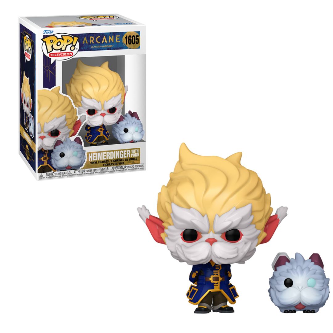 Ігрова фігурка FUNKO POP! серії "Аркейн" - ХЕЙМЕРДІНГЕР З ПОРО