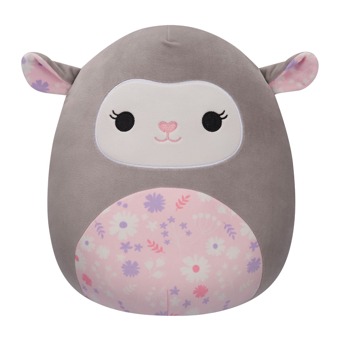 М'яка іграшка SQUISHMALLOWS - СІРЕ ЯГНЯ (30 cm)