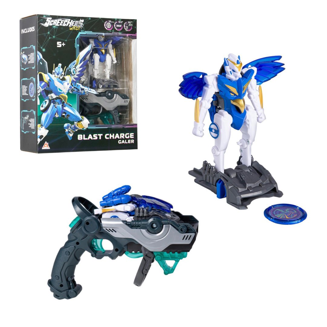Ігровий набір SCREECHERS WILD! S5 L1 – ГАЛЕР (запускач-бластер, машинка-трансформер)