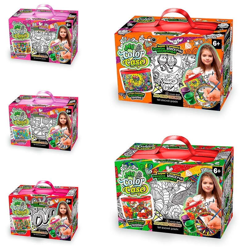 Набір креативної творчості "My Color Case" косметичка-розмальовка" укр