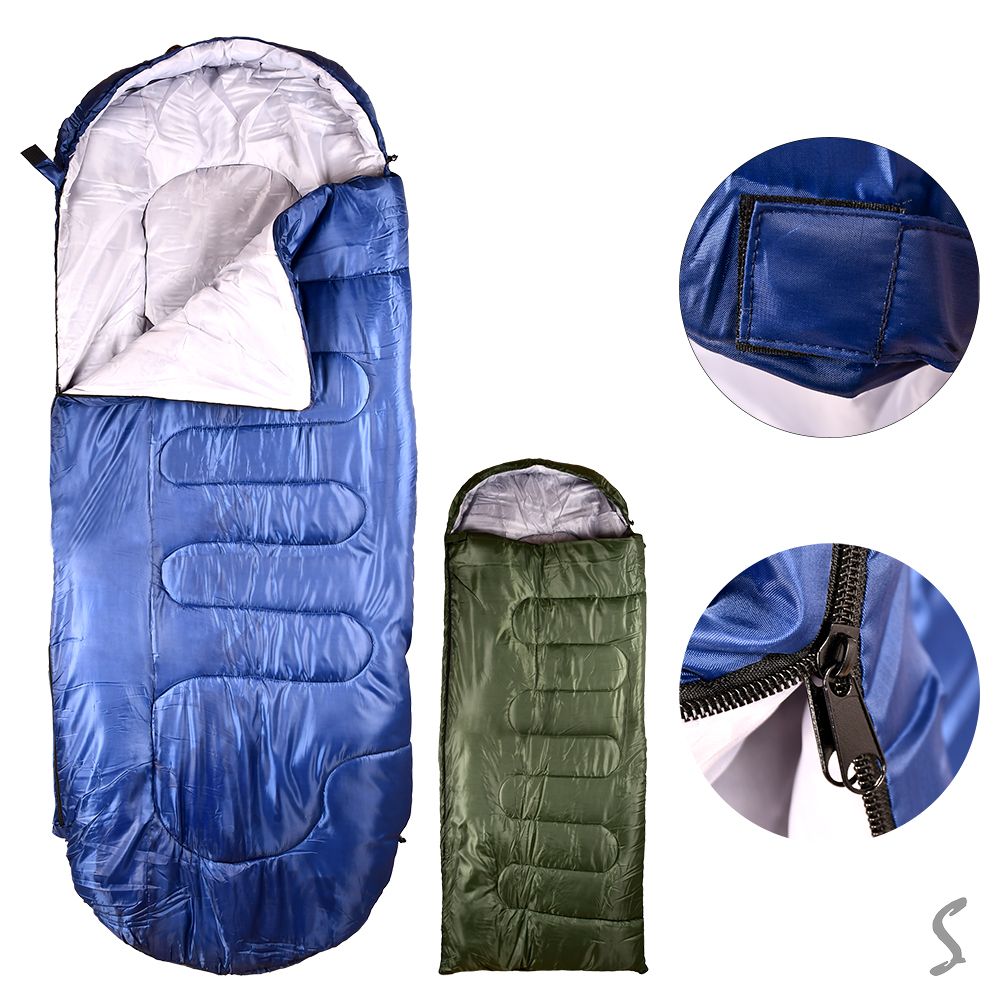 Спальний мішок (190+30)*85см -10оС+10оС, WSI78263-85