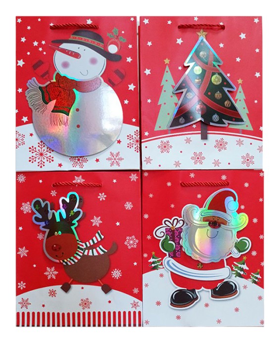 Пакет 26*32*10см паперовий "Cанта та компанія", 12 шт в пак.