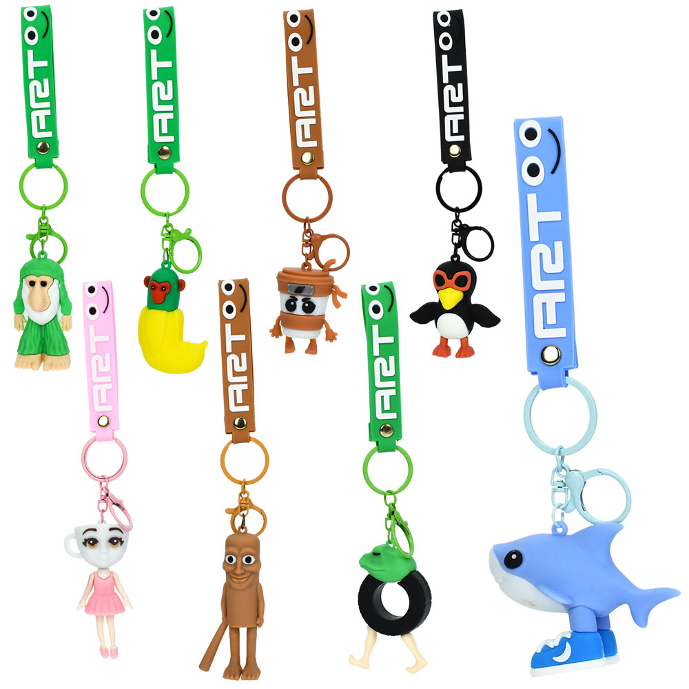 Аксесуар для сумки YG0367 брелок, монстр/фігурка, 8 видів