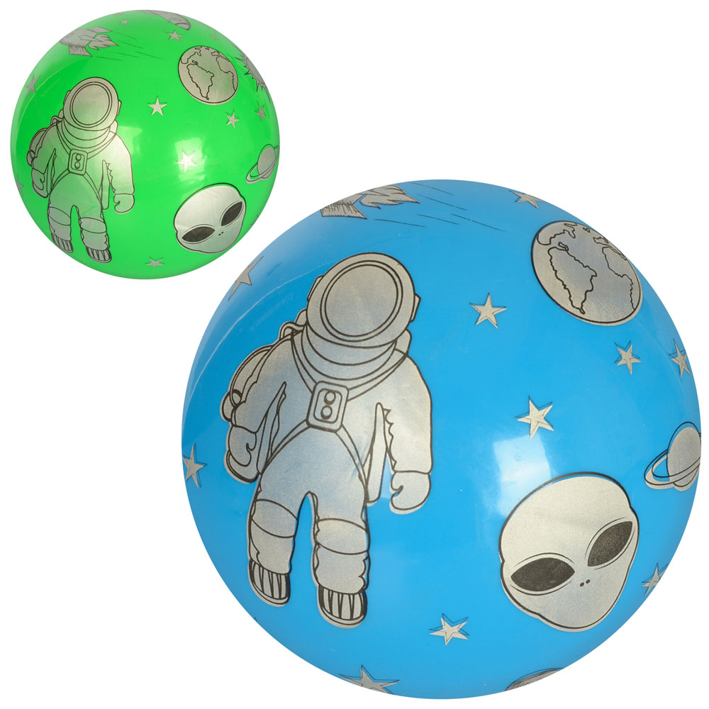 М'яч дитячий MS 2616 9 дюймів, малюнок, 2 кольори, 60-65 г.