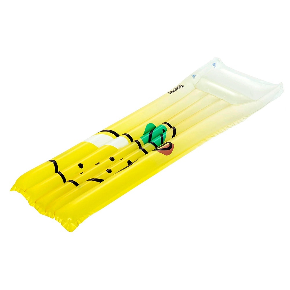 Матрац BW 44122 Лимон, вбудована подушка, до 100кг, 2 повітряні камери, кор., 183-69 см.