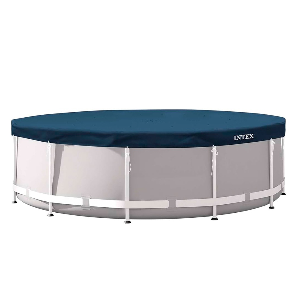 Тент 28083 тент-чохол, для каркасного басейну діам.457см, напуск 12см, факт. діам.482см, 