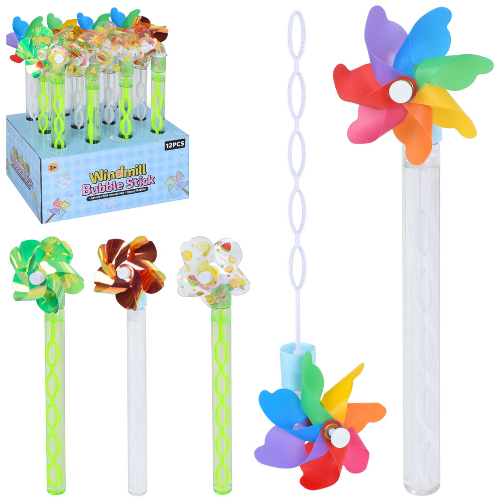 Мильні бульбашки 62226A-B-Cмеч,37см, ручка-вітрячок,12шт(3види) в дисп, 31-37-21см