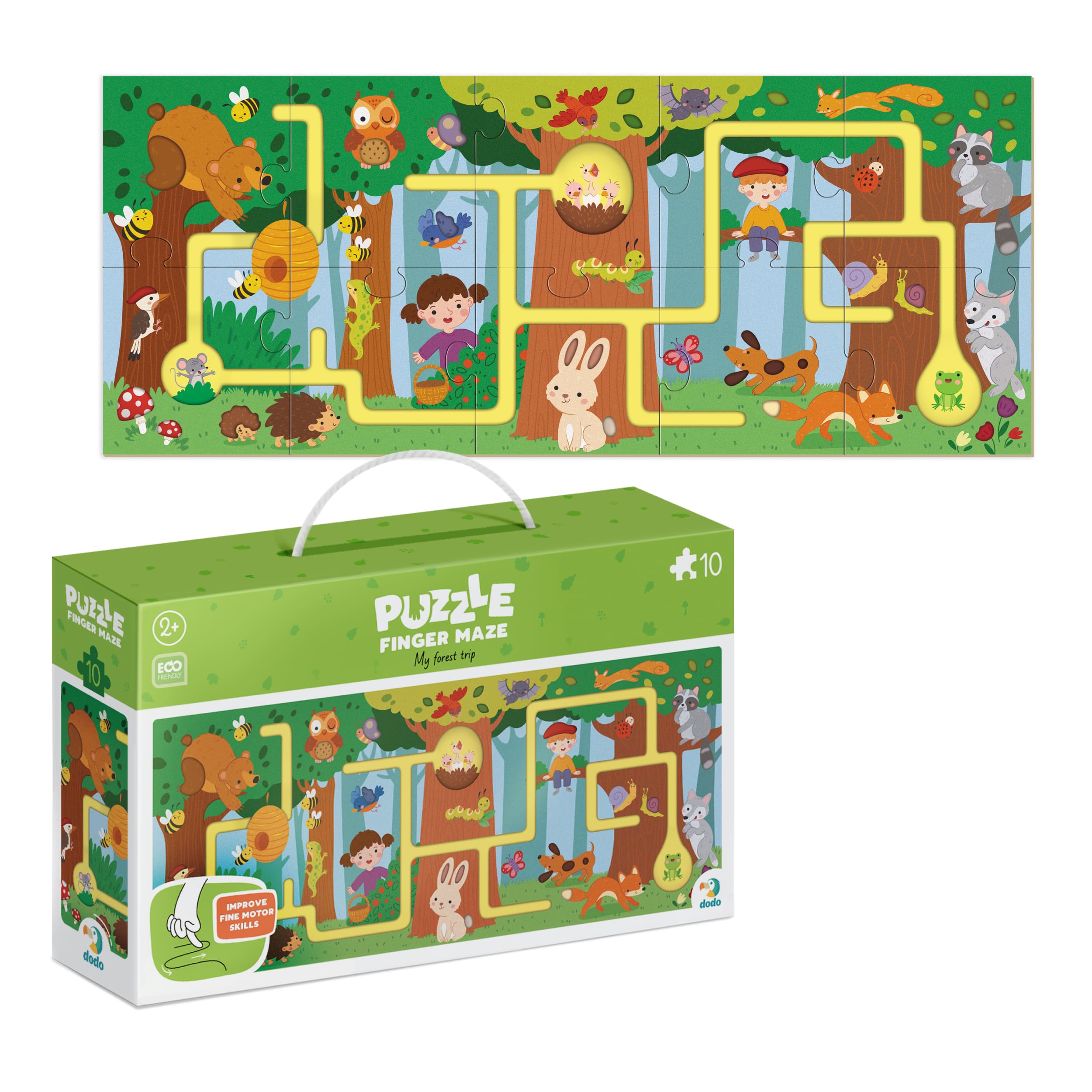 Пазл-лабіринт Моя мандрівка лісом