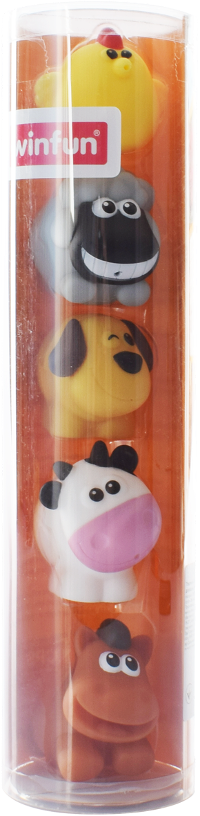 Тварини 1302-NI WinFun для  купання, бризкалка, 5 шт., домашні, колба