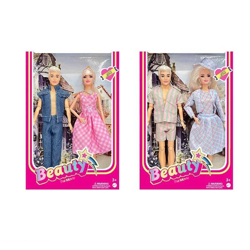 Фотография 1 товарной позиции интернет-магазина детских игрушек www.smarttoys.com.ua Набір ляльок JZ 617 (72/2) 2 види, 2 ляльки, висота 30 см, в коробці