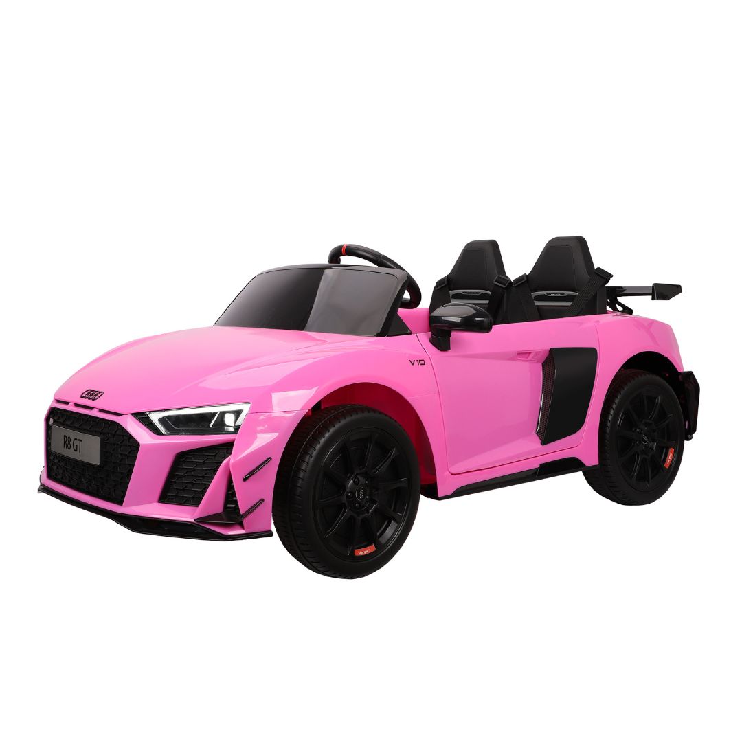 Машина M 6310EBLR-8 радіокер.2,4G, 2мотор45W,1акум12V12AH,USB,MP3,EVA,BT,музика,світло,рожевий