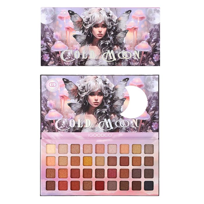 Косметика IG3682 тіні, палетка 36 кольорів, кор., 23,5-11-1 см.