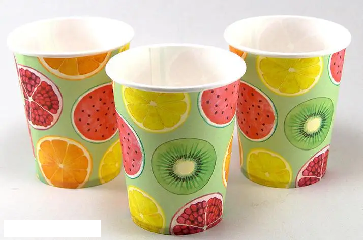 Стаканчики "Фрукти" (10шт-уп)