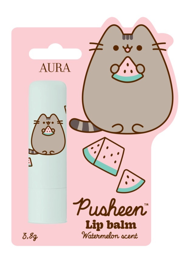 Бальзам для губ з ароматом кавуна ТМ "Pusheen", 3,8 г
